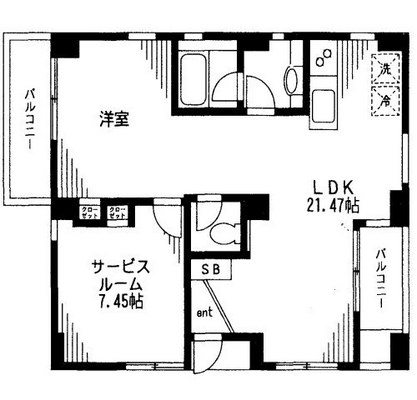東京都荒川区町屋2丁目 賃貸マンション 1LDK