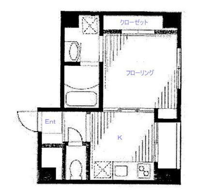 町屋賃貸マンション・1K