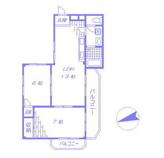 東京都荒川区町屋８丁目 賃貸マンション 2LDK