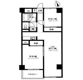 東京都荒川区荒川４丁目 賃貸マンション 2LDK