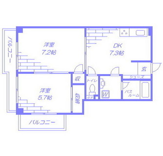 東京都荒川区西日暮里１丁目 賃貸マンション 2DK