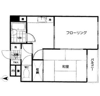 東京都荒川区町屋８丁目 賃貸マンション 2DK