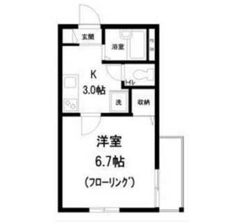 東京都荒川区荒川６丁目 賃貸マンション 1K