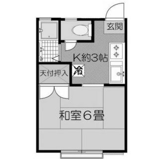 東京都荒川区東尾久２丁目 賃貸アパート 1K