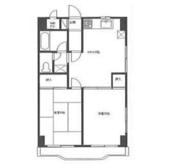 東京都荒川区荒川２丁目 賃貸マンション 2DK