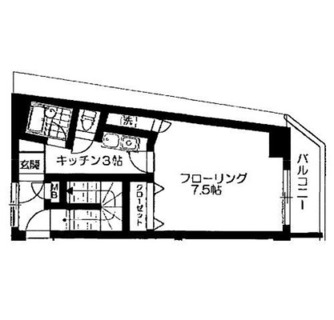 東京都荒川区荒川４丁目 賃貸マンション 1K