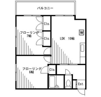 東京都荒川区荒川４丁目 賃貸マンション 2LDK