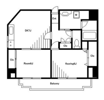 東京都荒川区荒川５丁目 賃貸マンション 2DK