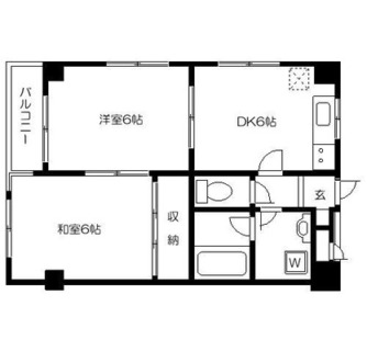 東京都荒川区町屋１丁目 賃貸マンション 2DK