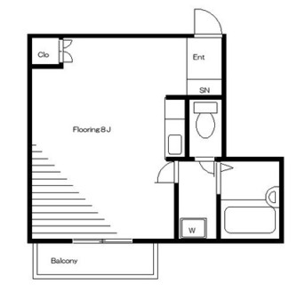 東京都荒川区町屋２丁目 賃貸マンション 1R