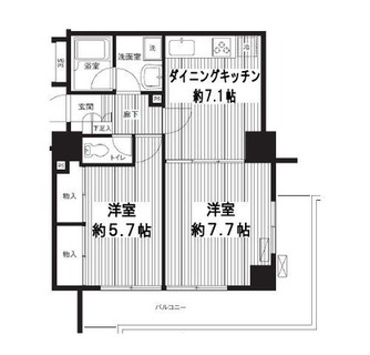 東京都荒川区西日暮里１丁目 賃貸マンション 2DK