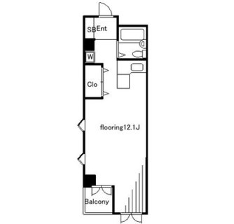 東京都荒川区町屋２丁目 賃貸マンション 1R