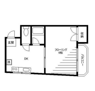 東京都荒川区東尾久２丁目 賃貸マンション 1DK