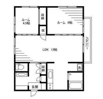 東京都荒川区荒川５丁目 賃貸マンション 2LDK