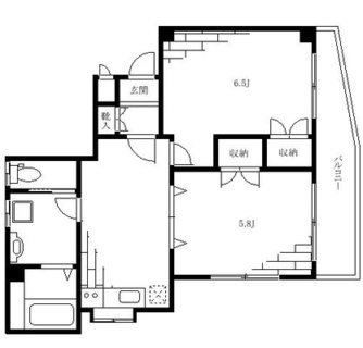 東京都荒川区東尾久３丁目 賃貸マンション 2DK